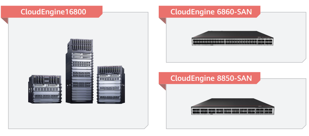 CloudEngine DC storage network switches