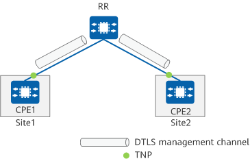 DTLS management channel establishment