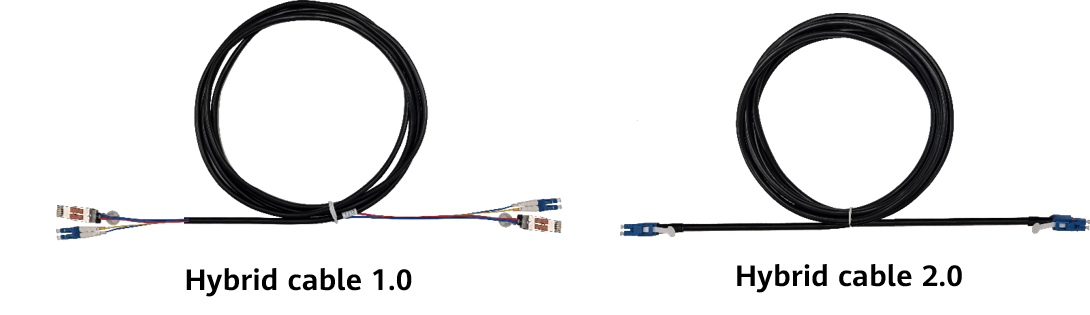 Comparison between hybrid cable 2.0 and hybrid cable 1.0