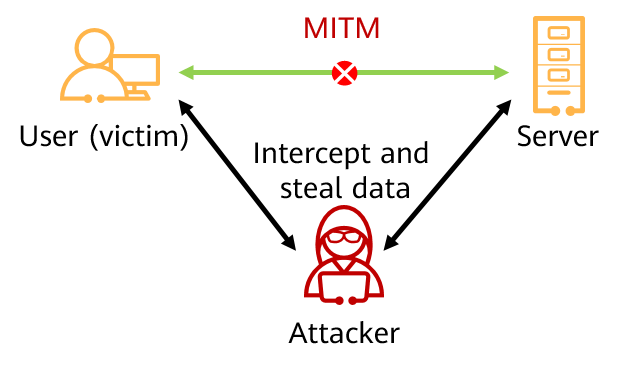 MITM attack process