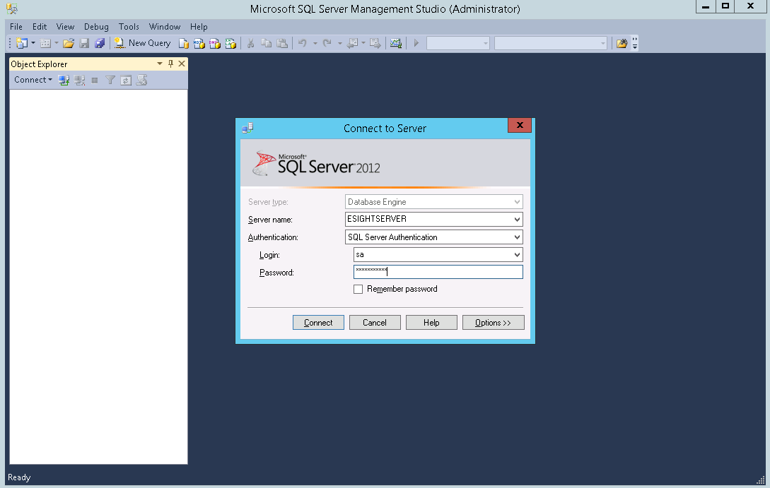 Configuring The Maximum Server Memory For Microsoft Sql Server 2012 R2 -  Esight V300R010C00Spc200, 300, And 500 Single-Node System Software  Installation Guide (Windows) 18 - Huawei